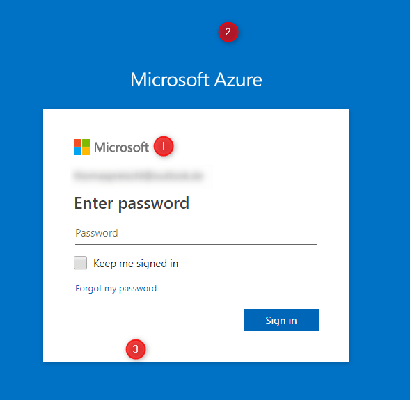 company branding microsoft Login Pages