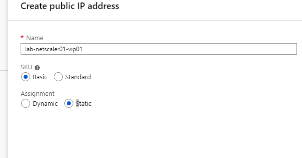 Deploy Citrix ADC 12.1 on Microsoft Azure